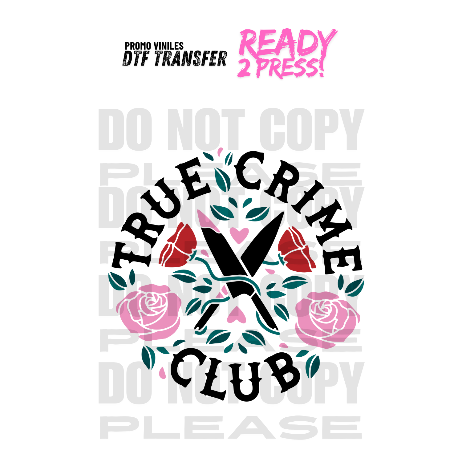 DTF Transfers | True Crime Club