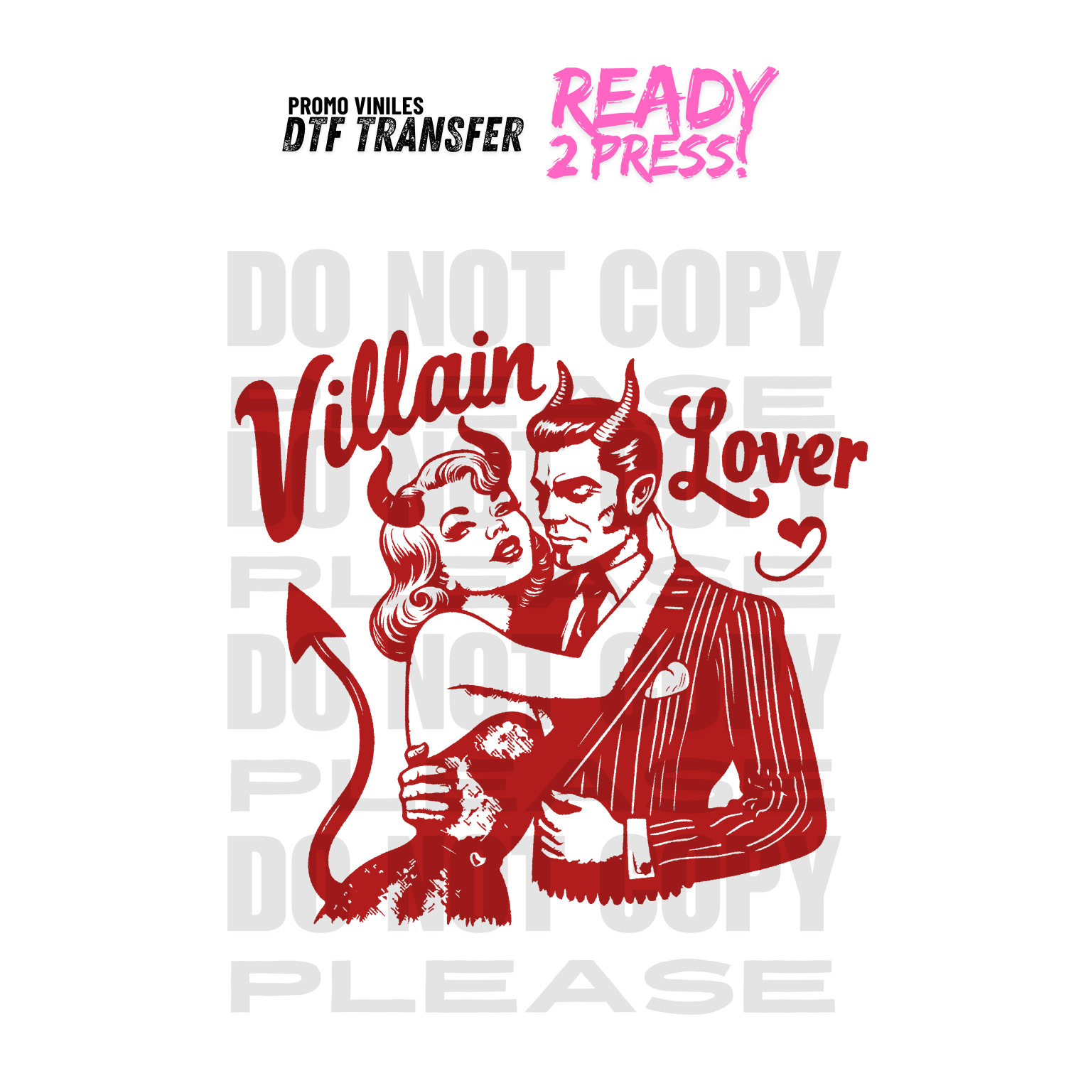 DTF Transfers | Villain Lover