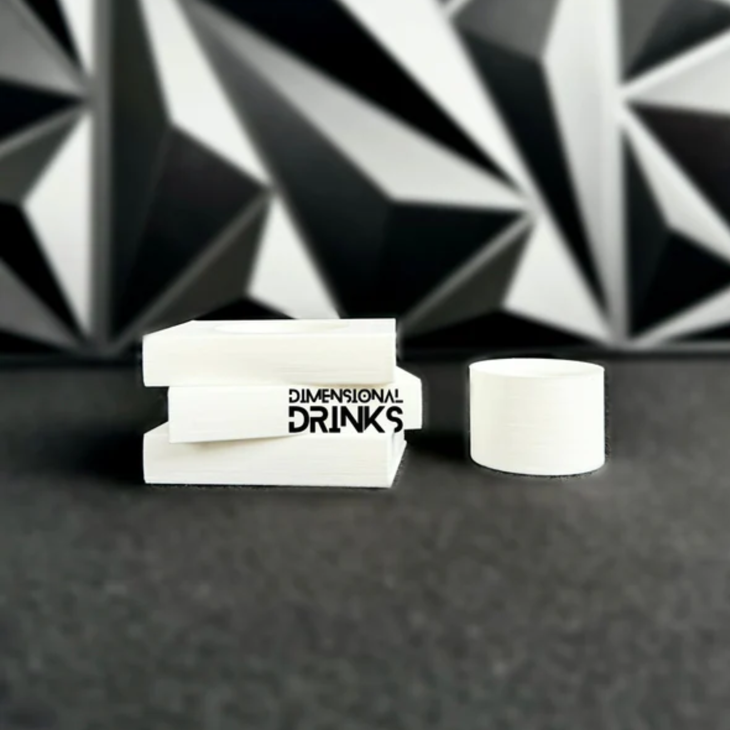 Dimensional Drinks | Bundle | Mini 3 Stackable Books + Shot de 2oz