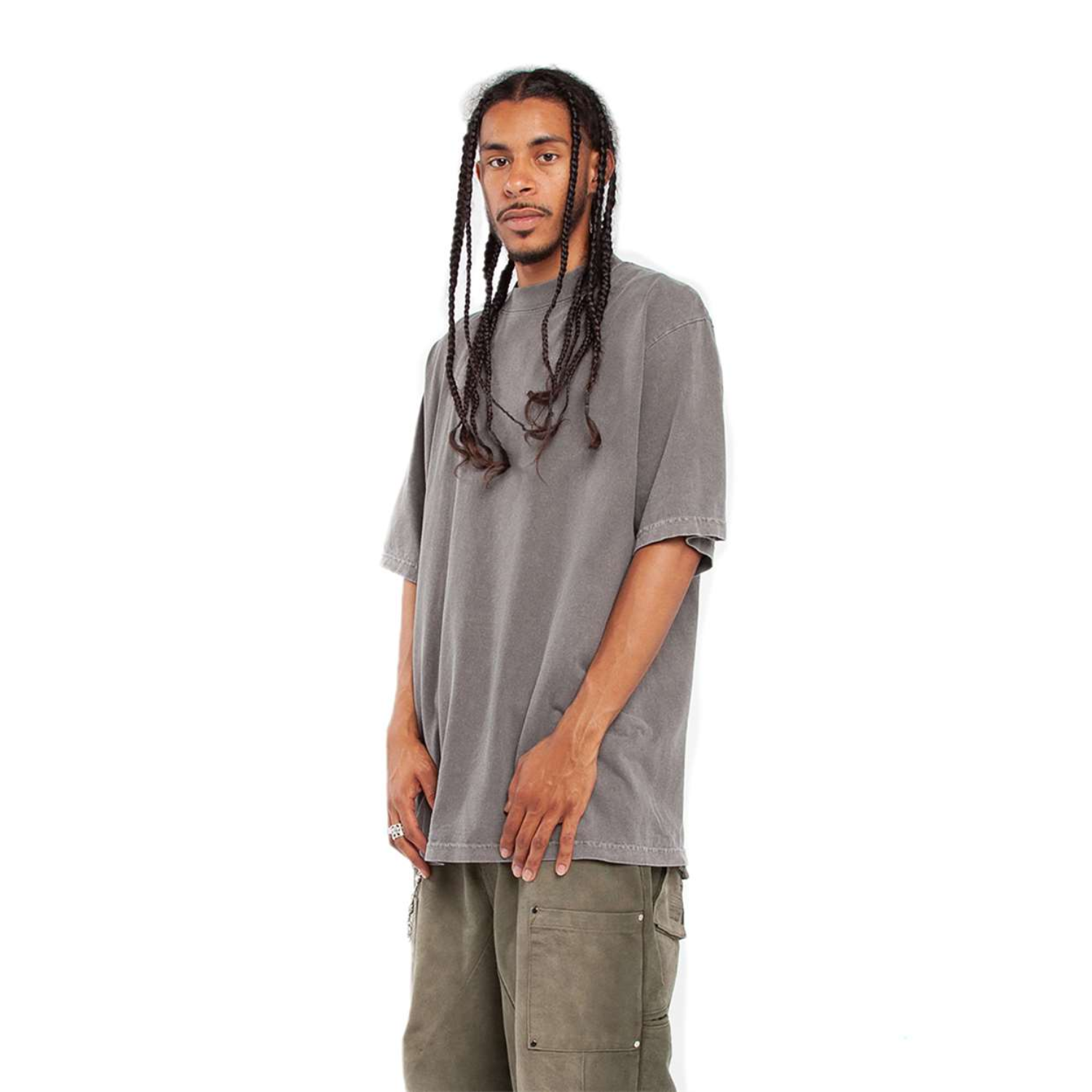 Shaka Wear Max Heavyweight Garment Dye | Cement | 7.5 oz