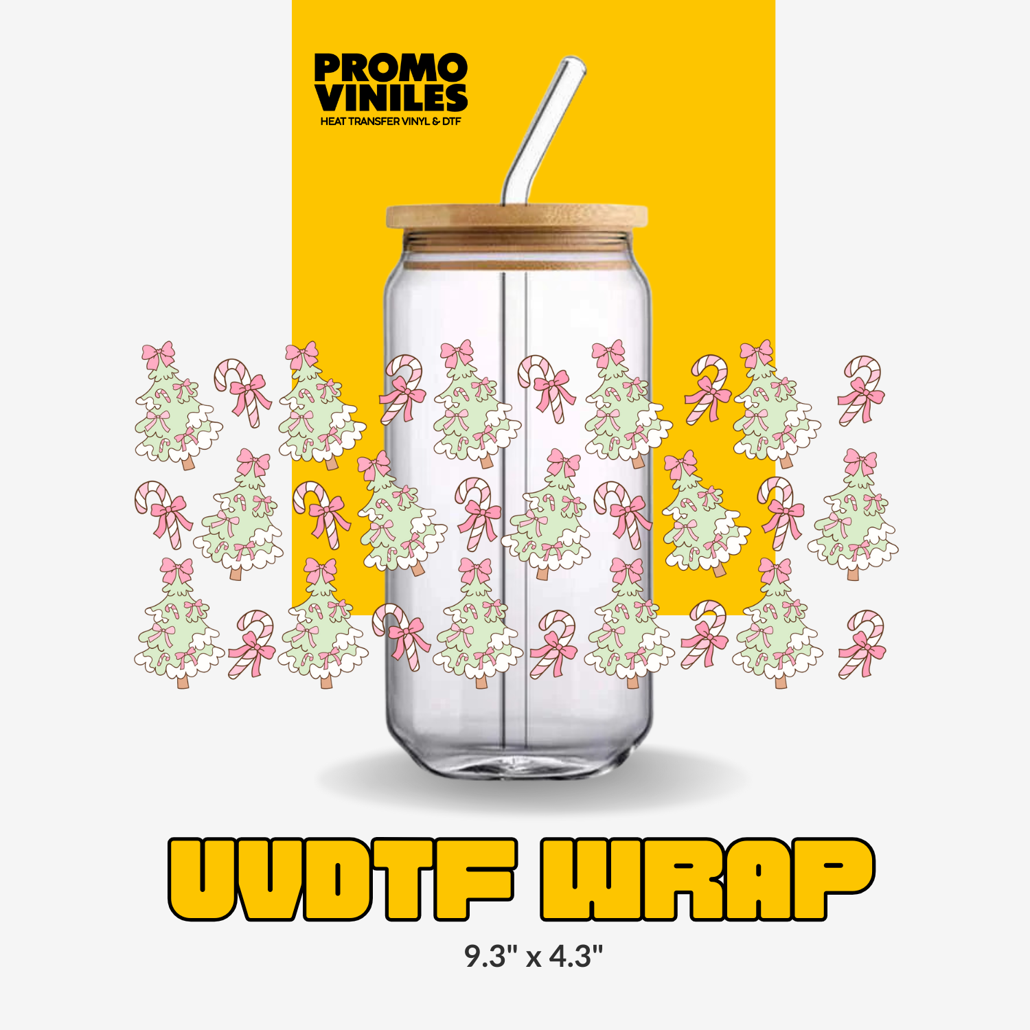 UV DTF Wrap | Tree & Candy