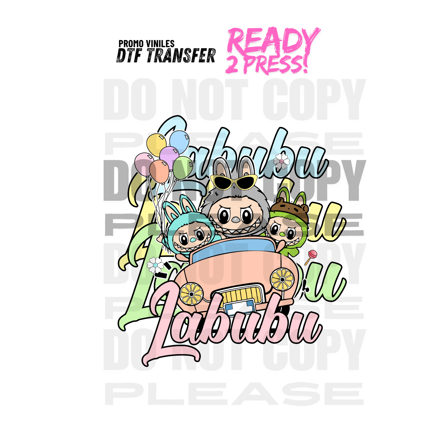 DTF Transfers | Bubu 3