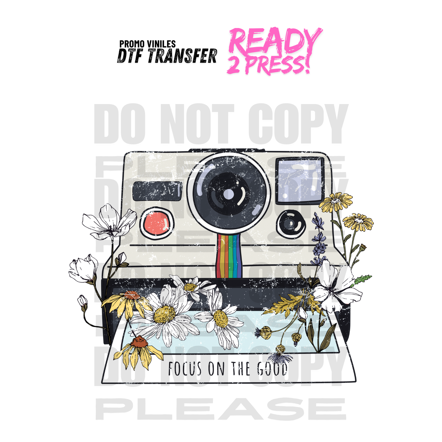 DTF Transfers | Focus on the Good