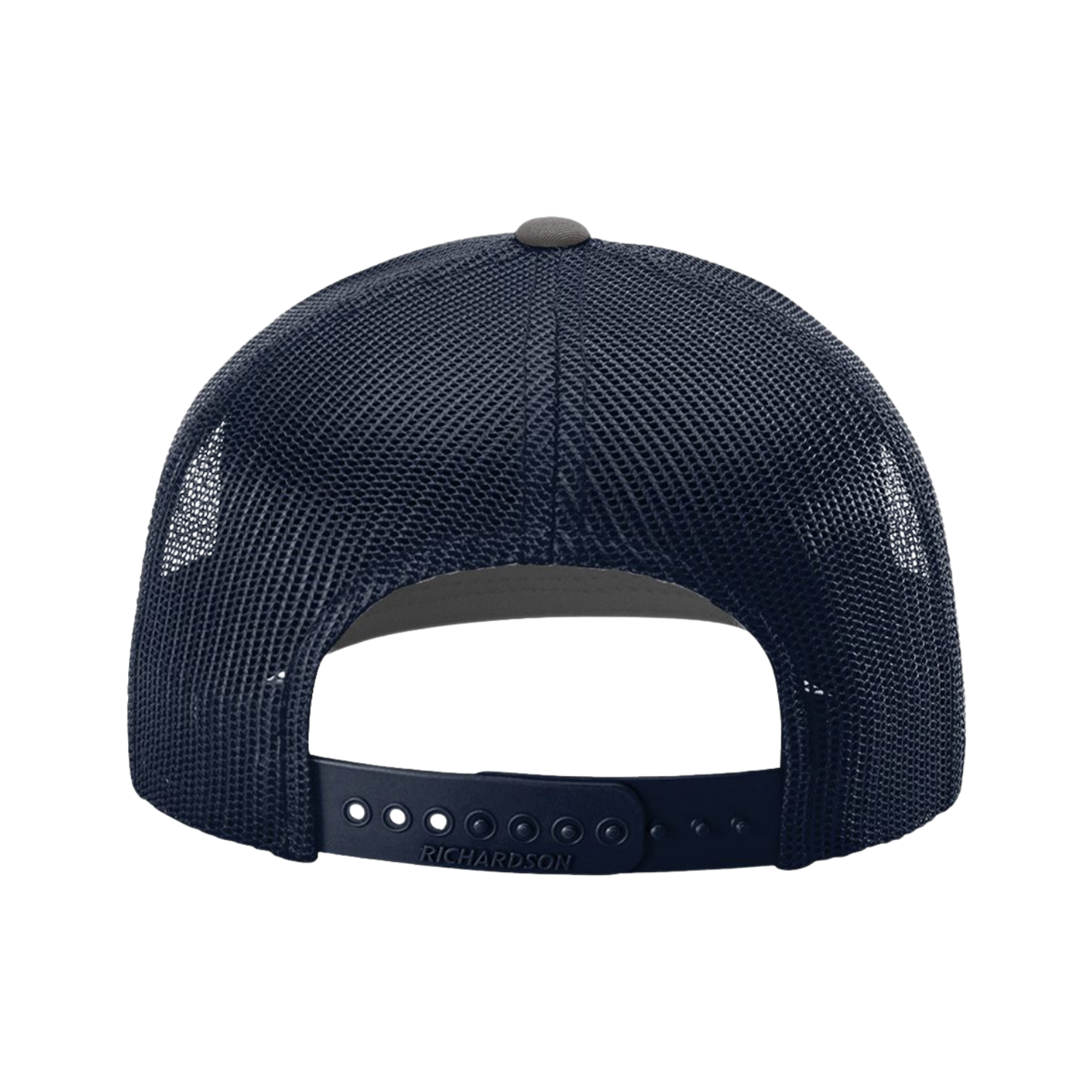 Richardson 112 | Adjustable Snapback Trucker Cap | Charcoal / Navy