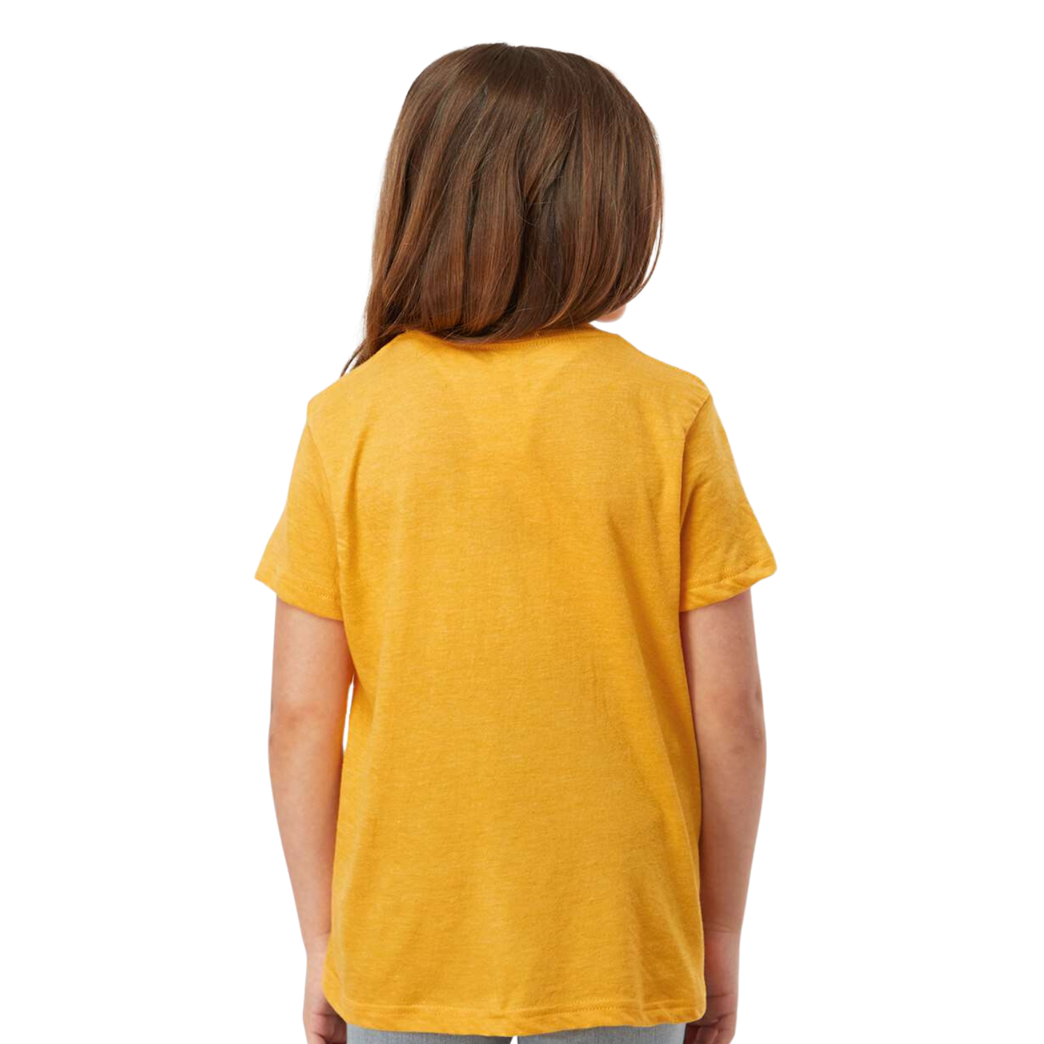 Tultex Kids 235 | Cuello Redondo | Heather Mellow Yellow