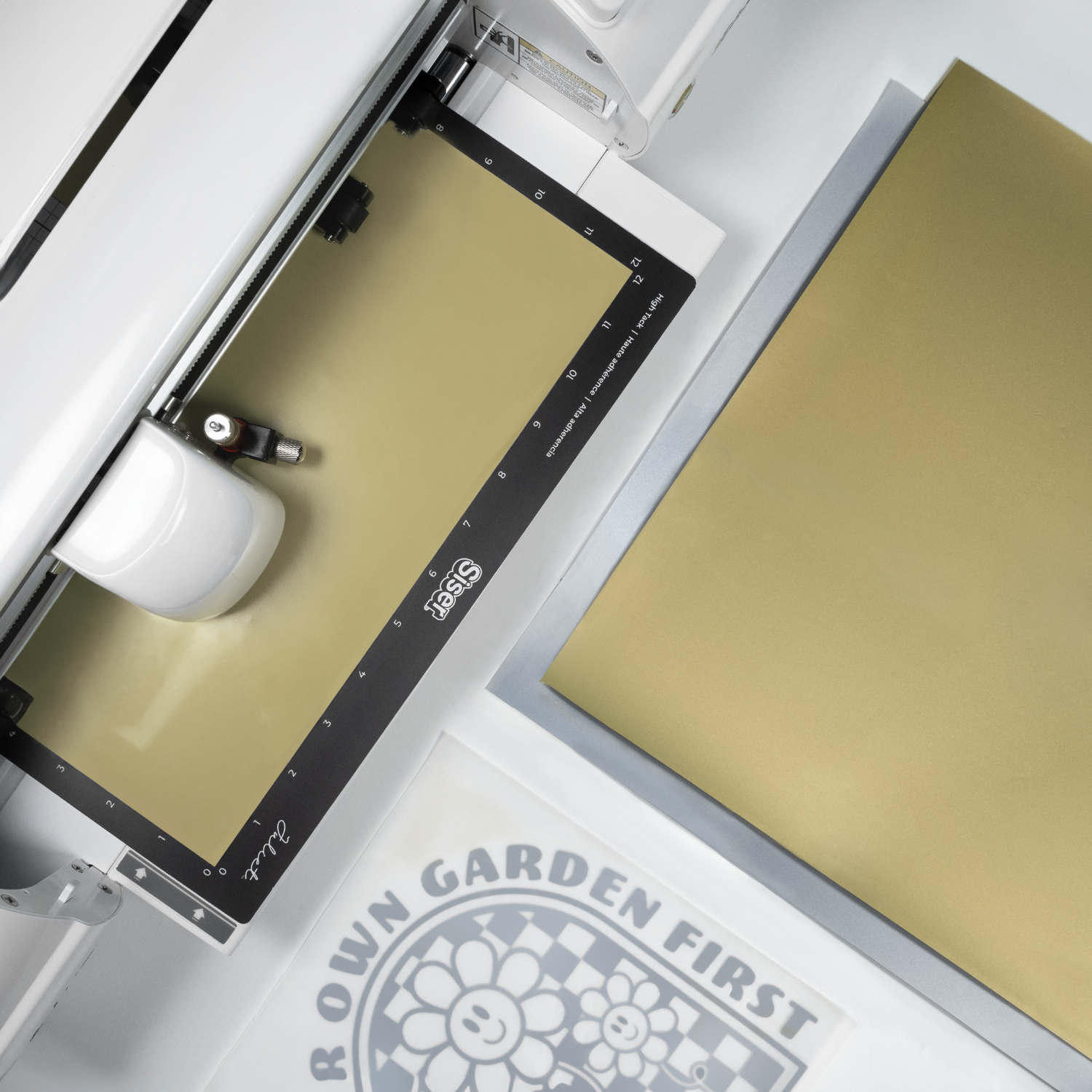 Siser - Siser Brick® 600 Vinil Textil Térmico | Vegas Gold | Ancho 12" - Promo Viniles Panamá