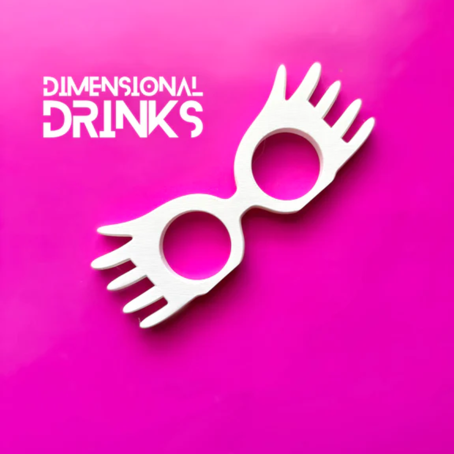 Dimensional Drinks | Groovy Glasses Handle