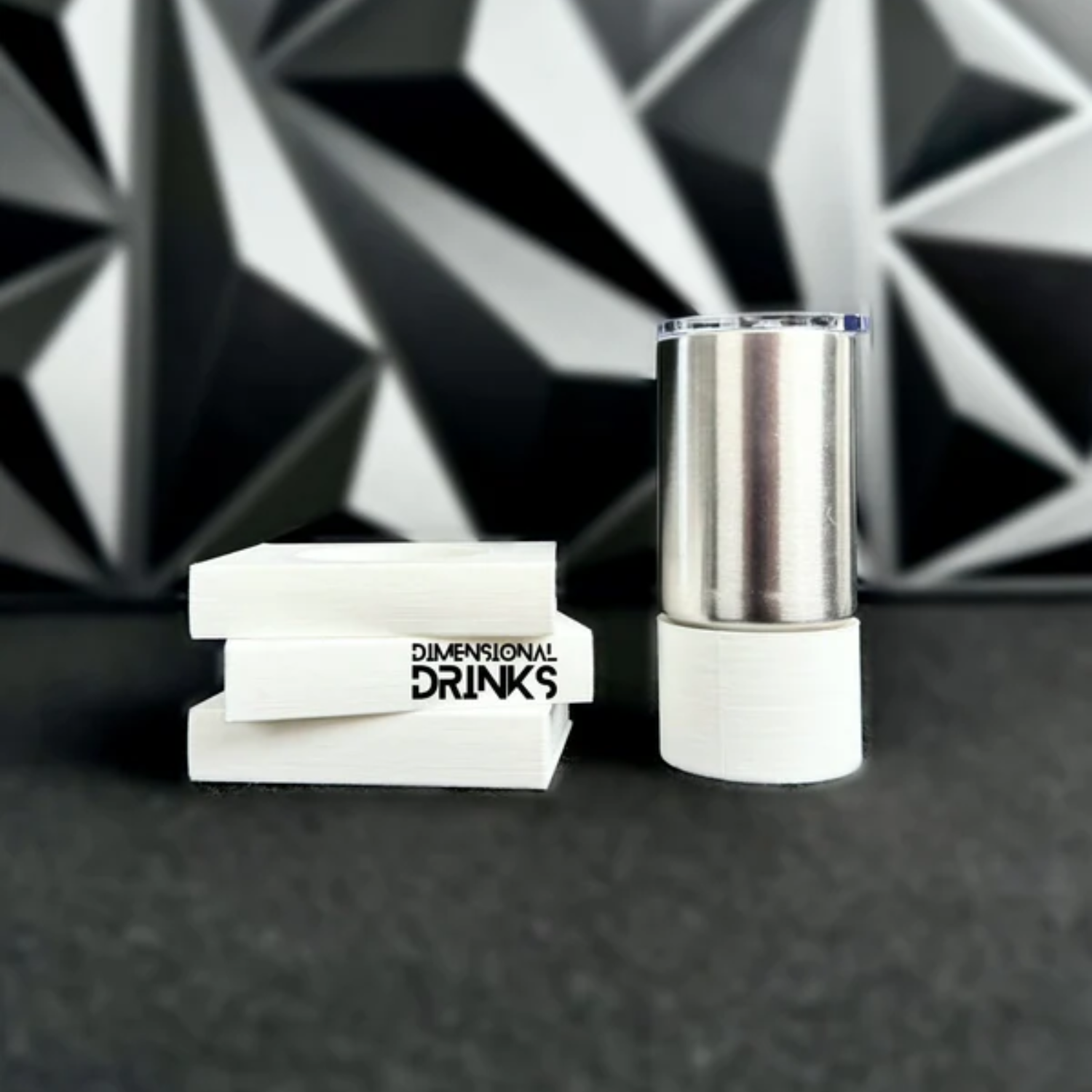 Dimensional Drinks | Bundle | Mini 3 Stackable Books + Shot de 2oz