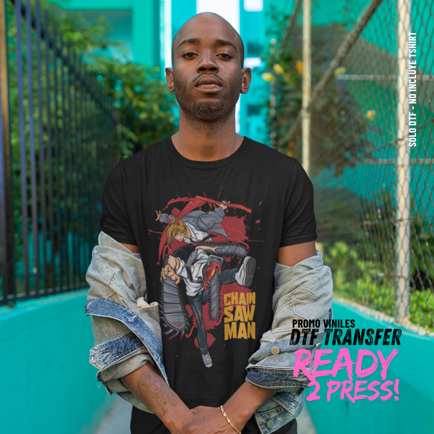 DTF Transfers | Chainsaw Man