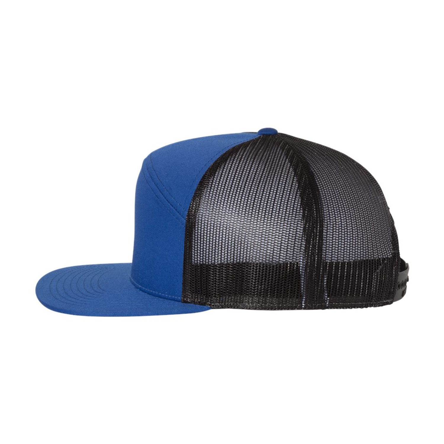 Richardson 168 | Seven Panel Trucker Cap | Royal/ Black
