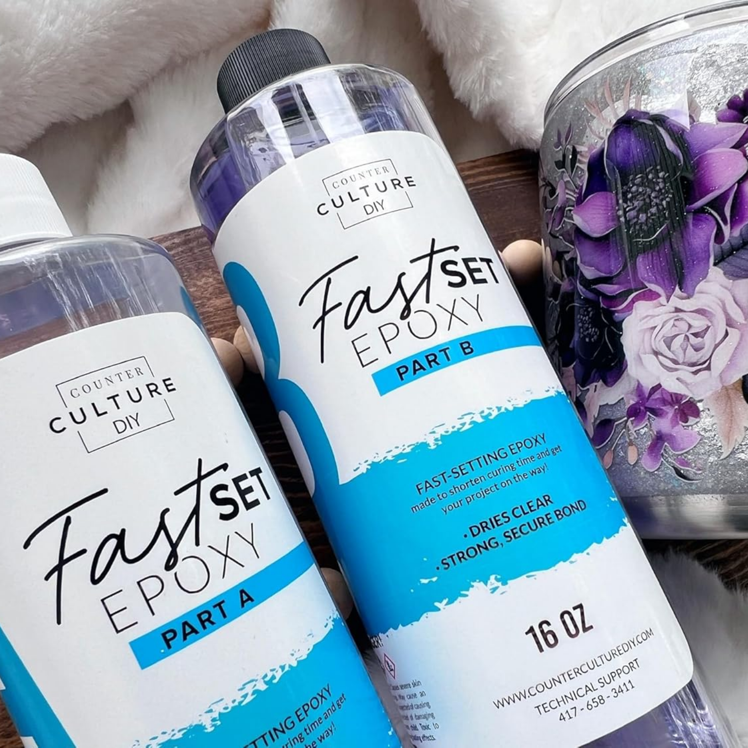 Resina | Fast Set | Kit de 8oz