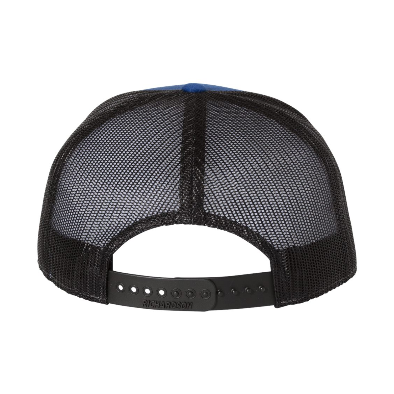 Richardson 168 | Seven Panel Trucker Cap | Royal/ Black
