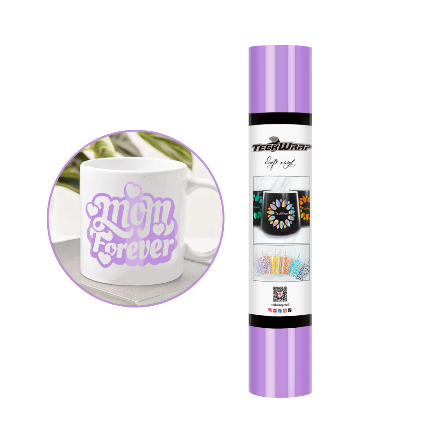 Vinil Adhesivo | Permanente | 001G Lavender | Ancho 12"