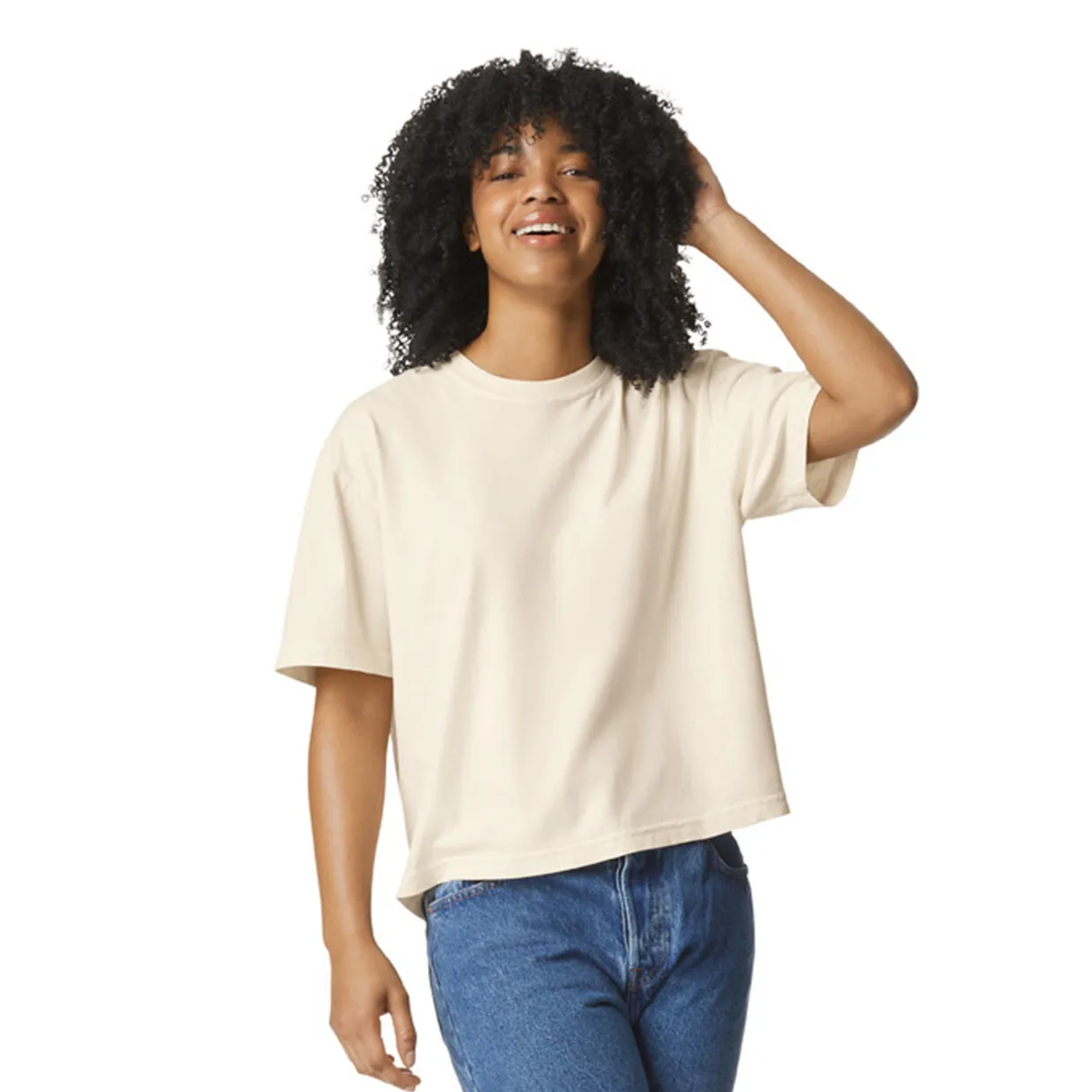 Comfort Colors 3023CL Heavyweight Boxy Tee | Ivory | 6.1 oz