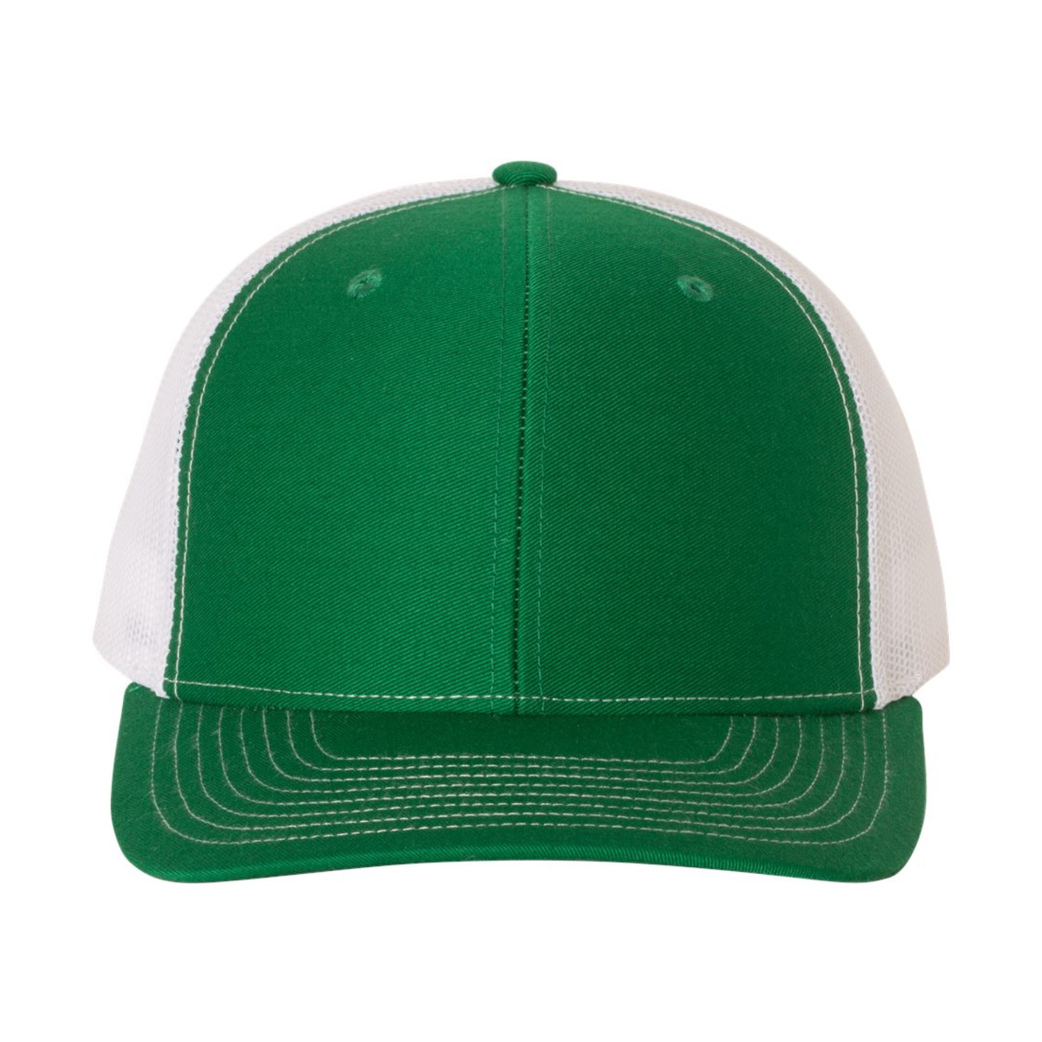 Richardson 112 | Adjustable Snapback Trucker Cap | Kelly/ White