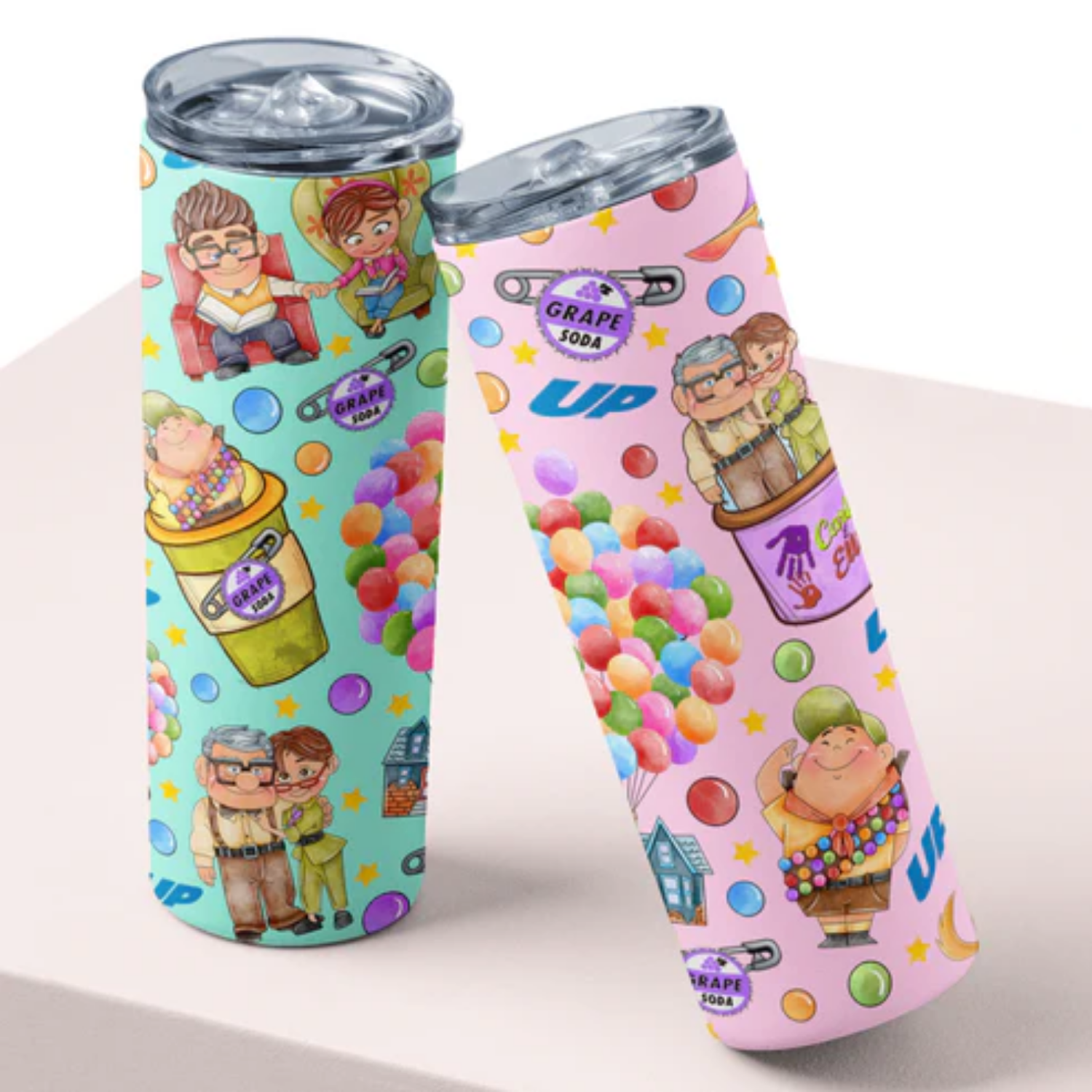 UV DTF Wrap | Cartoon | 20oz Full Wrap