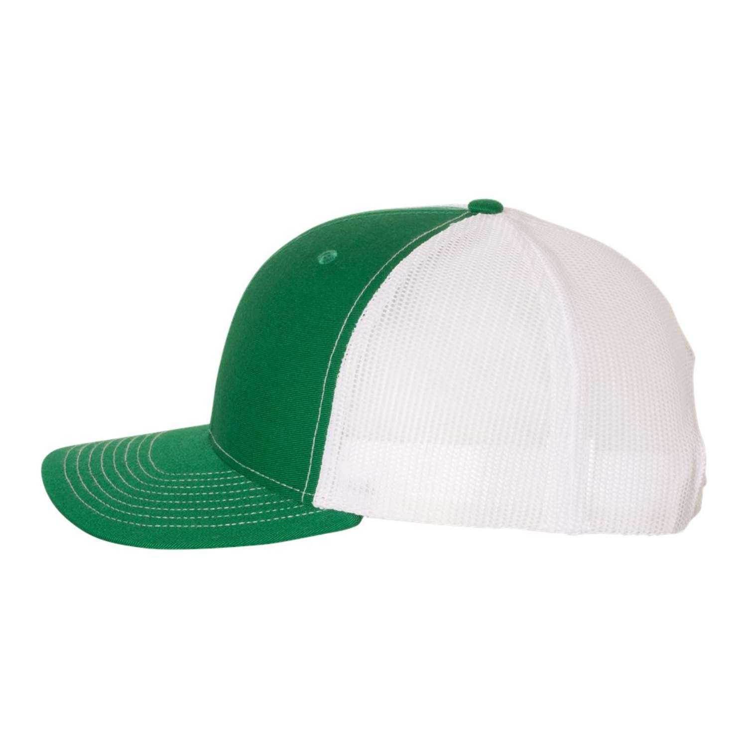 Richardson 112 | Adjustable Snapback Trucker Cap | Kelly/ White