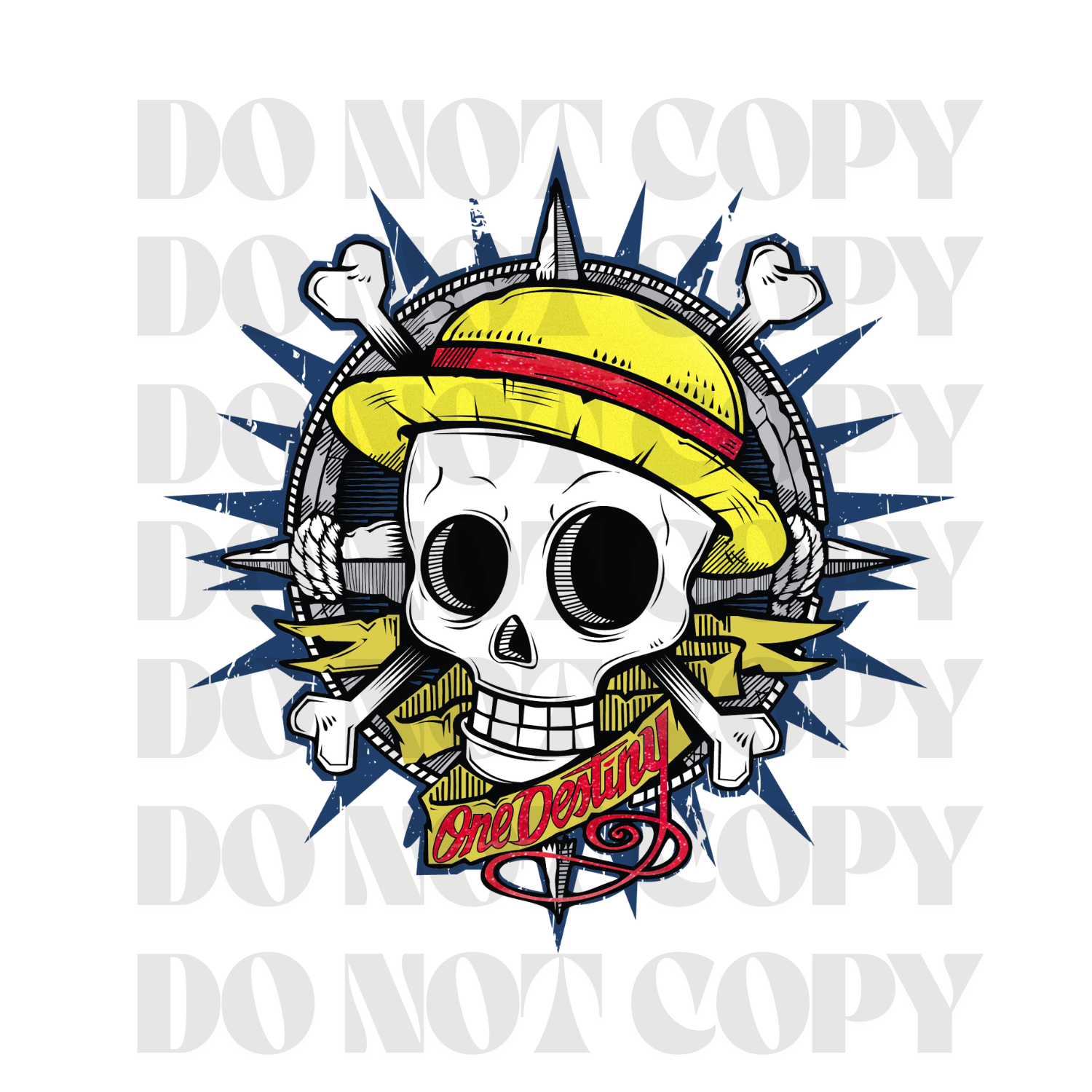 Hybrid DTF | One Destiny | Stripflock Pro Lemon Yellow & Twinkle Red