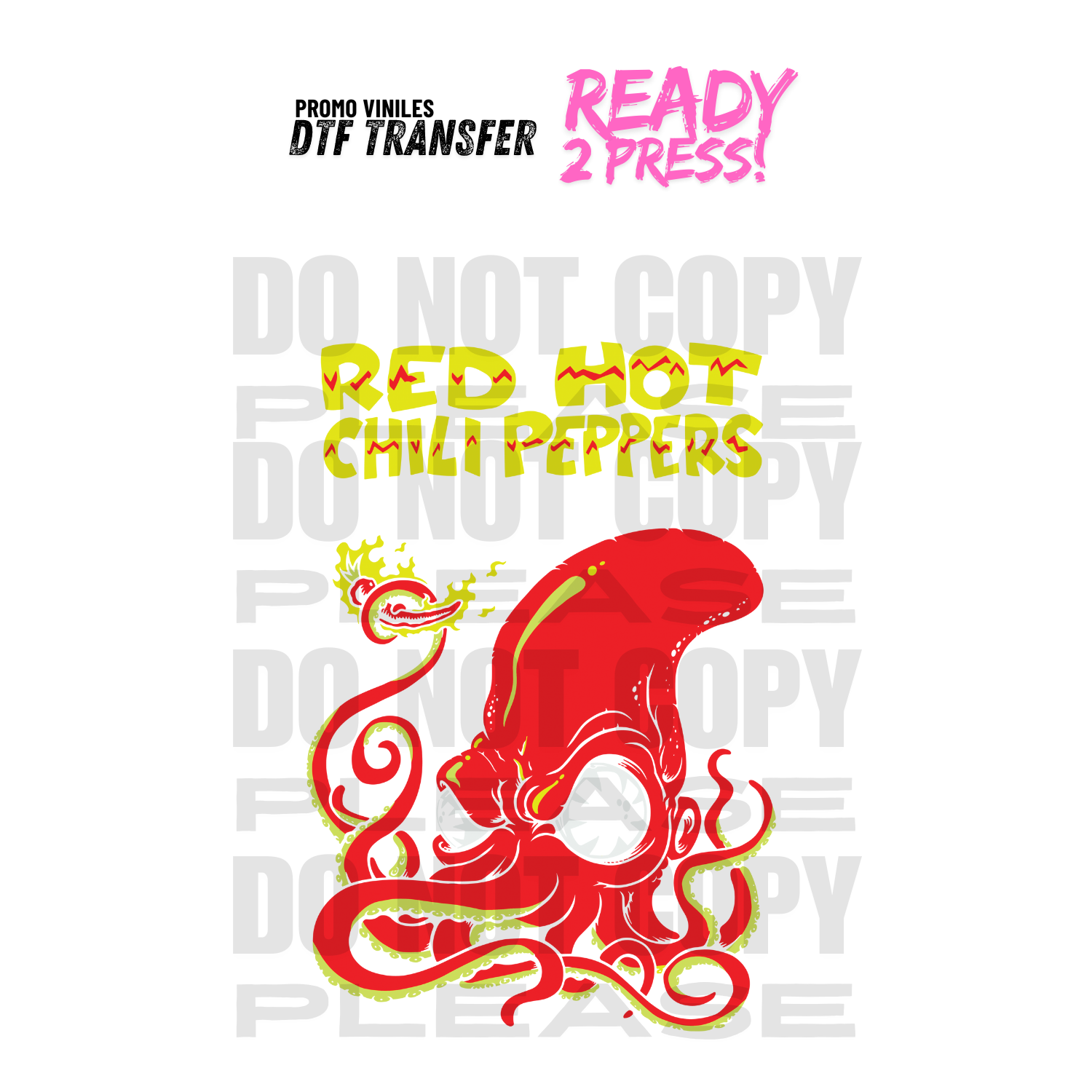 DTF Transfers | Red Hot