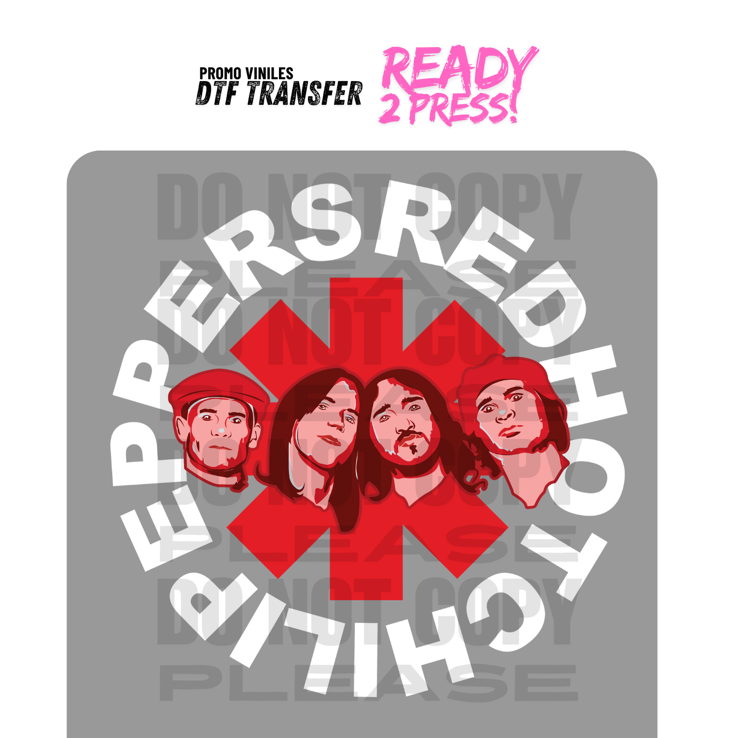 DTF Transfers | RHCP Band