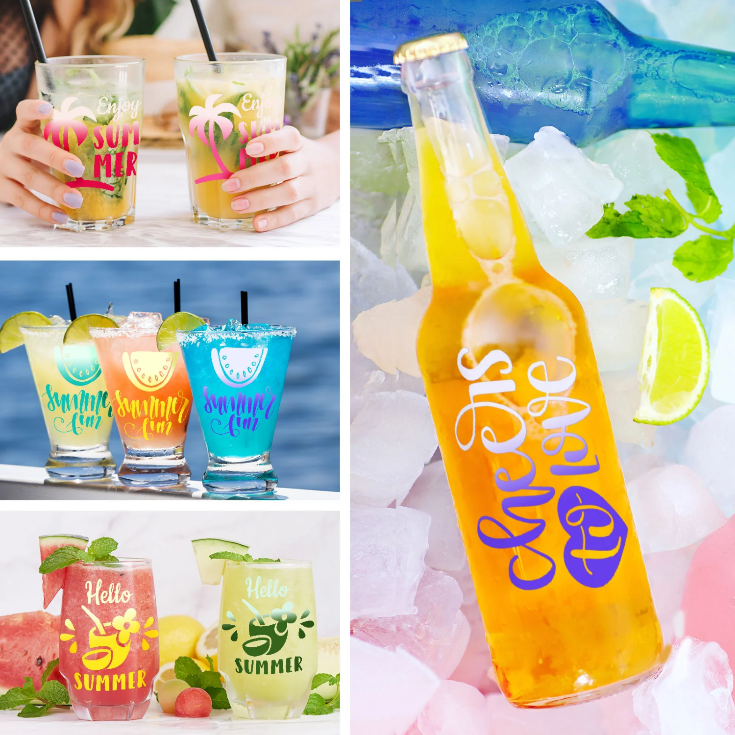 Pack | Vinil Adhesivo Permanente | New Cold Color Change | 9 Pies