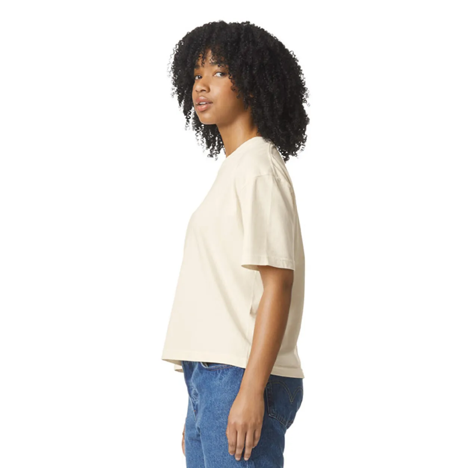 Comfort Colors 3023CL Heavyweight Boxy Tee | Ivory | 6.1 oz