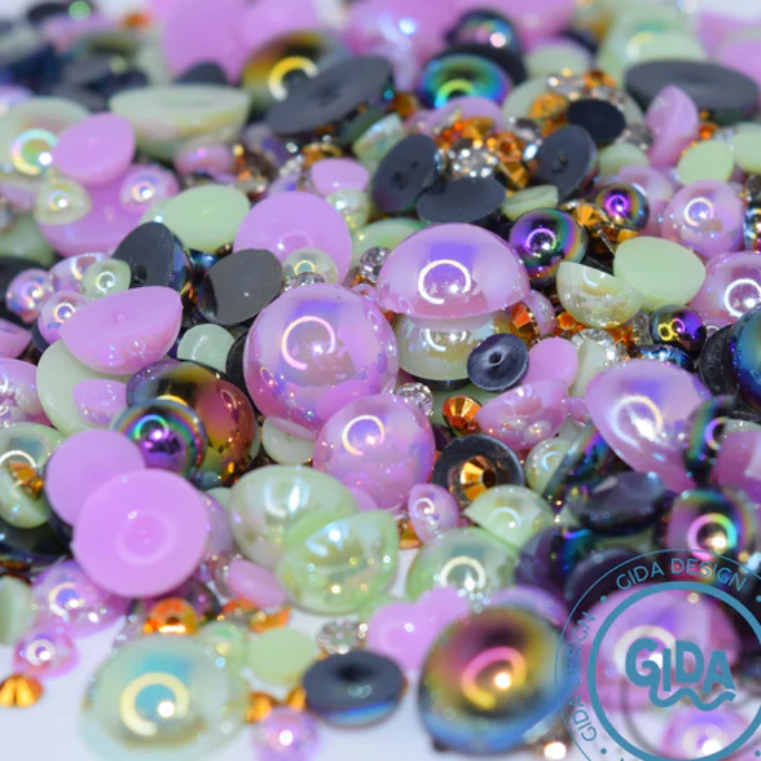 Flat Back Pearl Mix | Halloween | 1.2oz