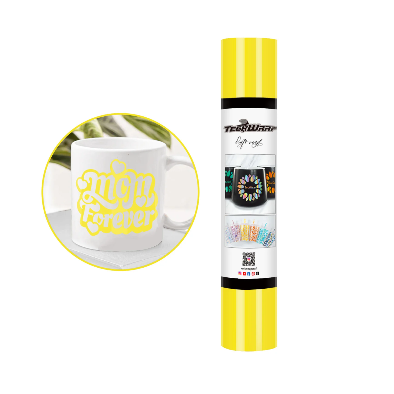 Vinil Adhesivo | Permanente | 001G Yellow Passion | Ancho 12"