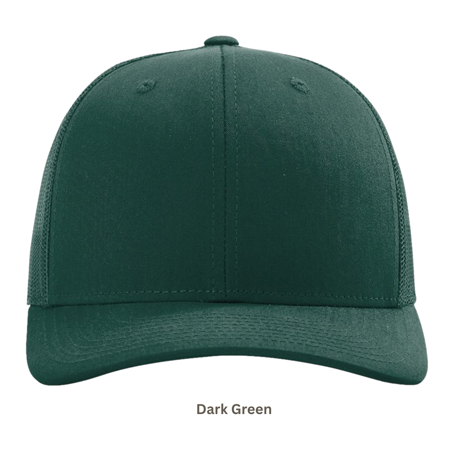 Richardson 112 | Adjustable Snapback Trucker Cap | Dark Green