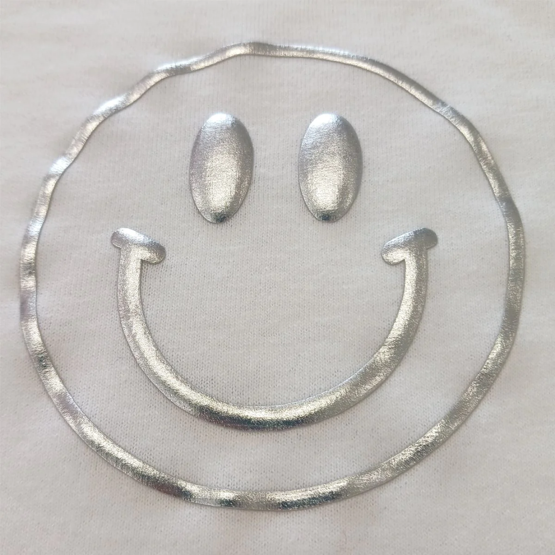 UltraCut HTV | Vinil Textil Térmico | Metallic Puff | Plateado | Silver