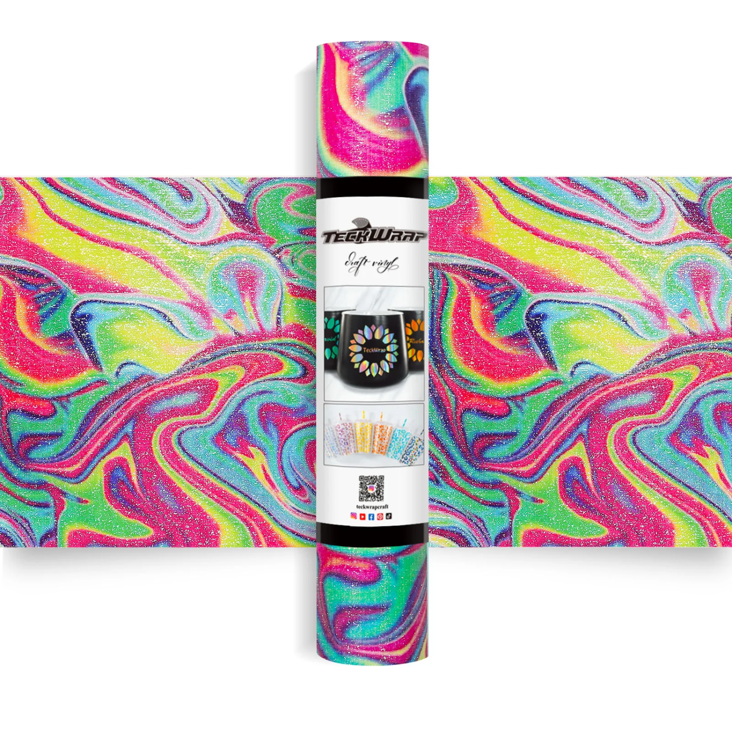 Vinil Adhesivo | Permanente | Fluid Art | Ancho 12"