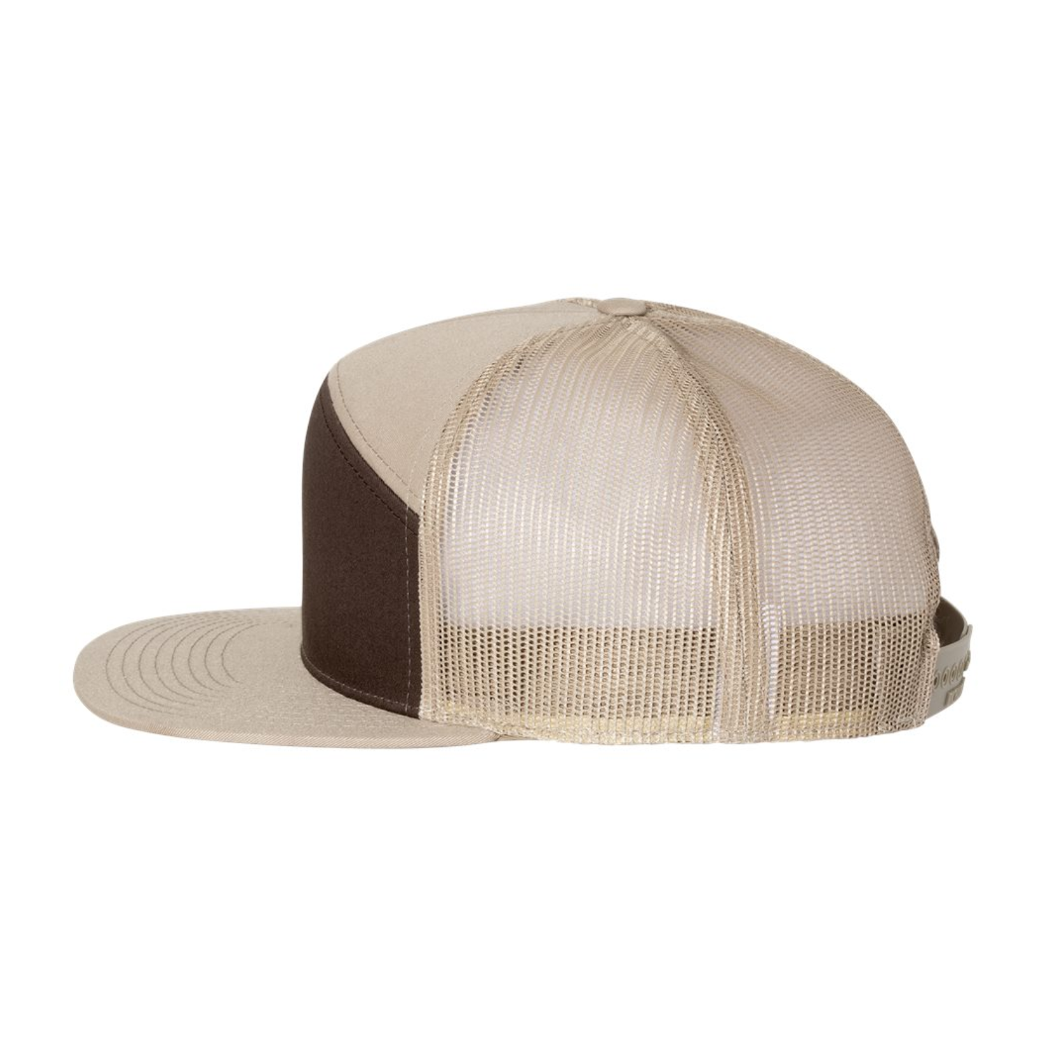 Richardson 168 | Seven Panel Trucker Cap | Brown/ Khaki