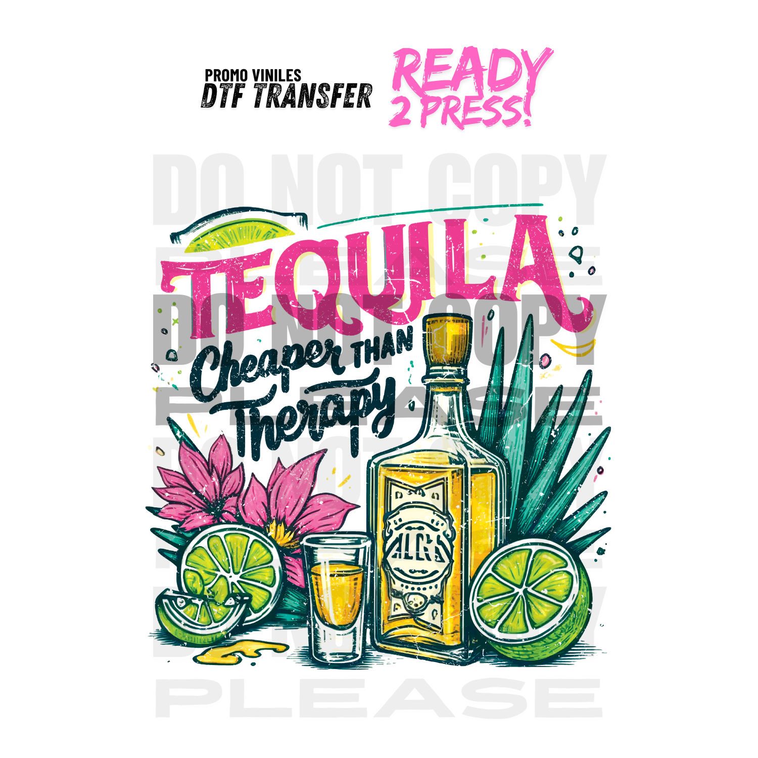 DTF Transfers | Tequila
