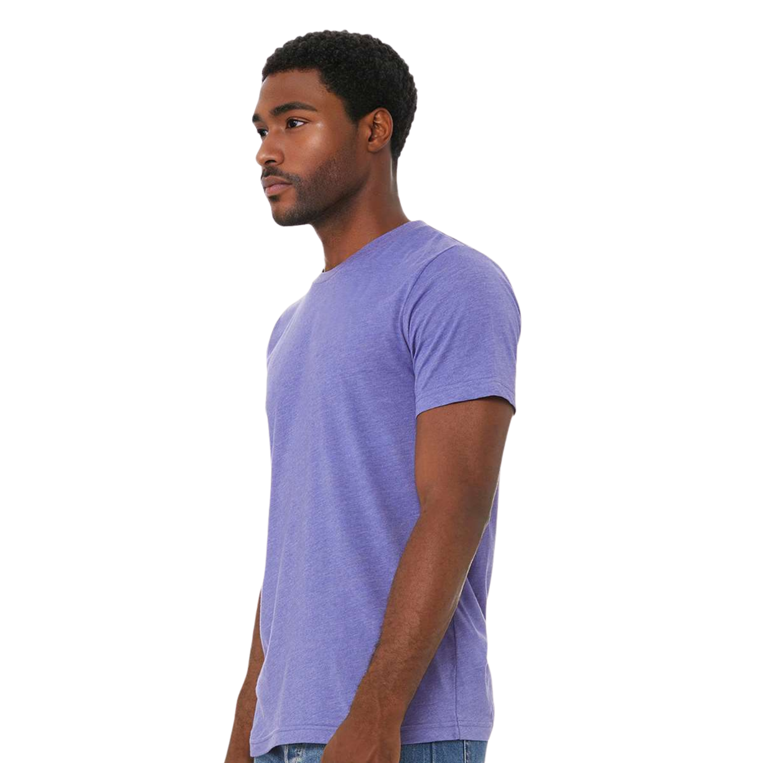 Bella Canvas 3001CVC | Heather Lapis | UNISEX