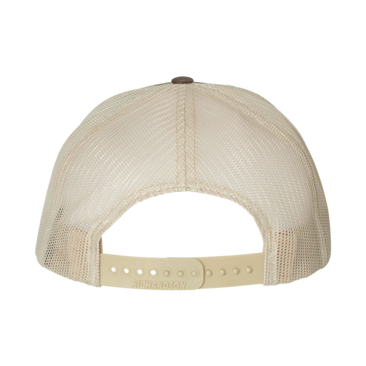 Richardson 112 | Adjustable Snapback Trucker Cap | Brown/ Khaki