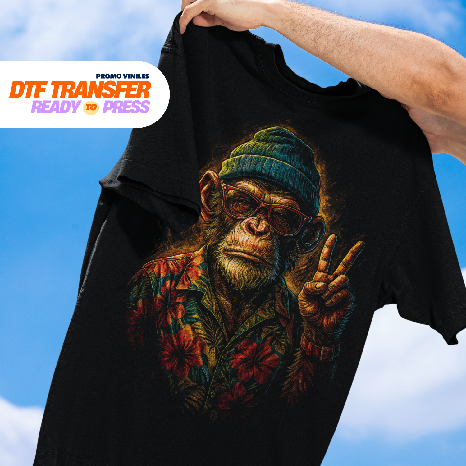 Tropic Ape | 12x22" | Semitono