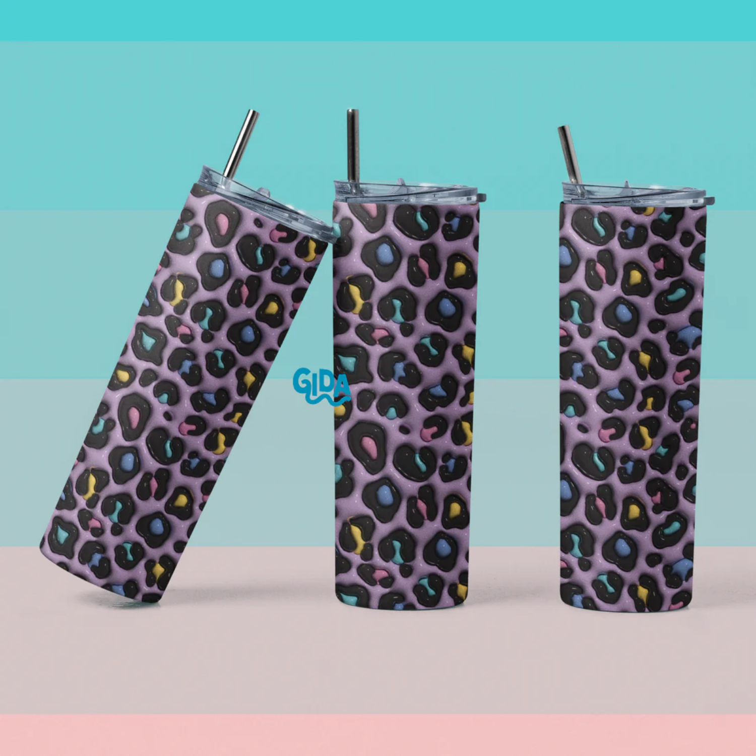 3D Wrap | Animal Print | 20 oz