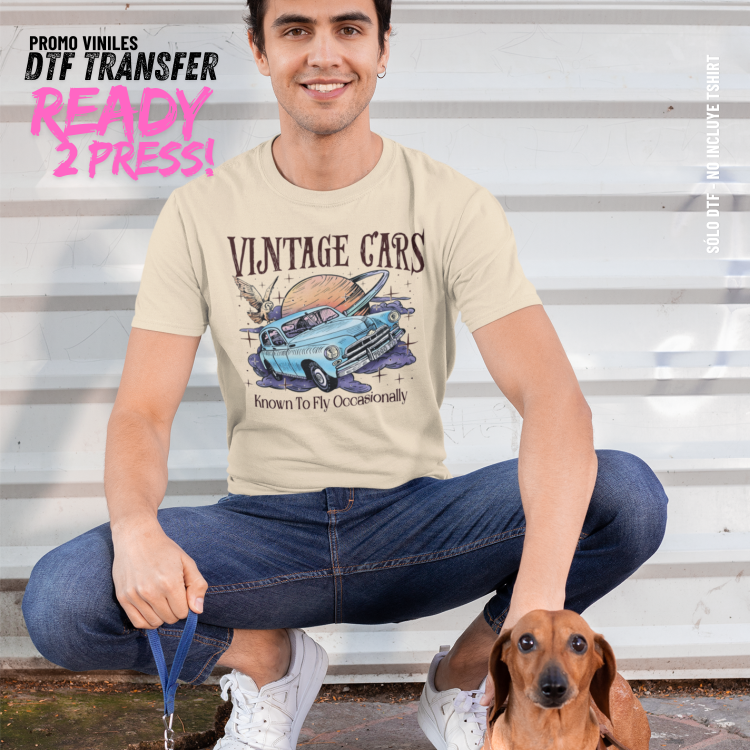 DTF Transfers | Vintage Cars