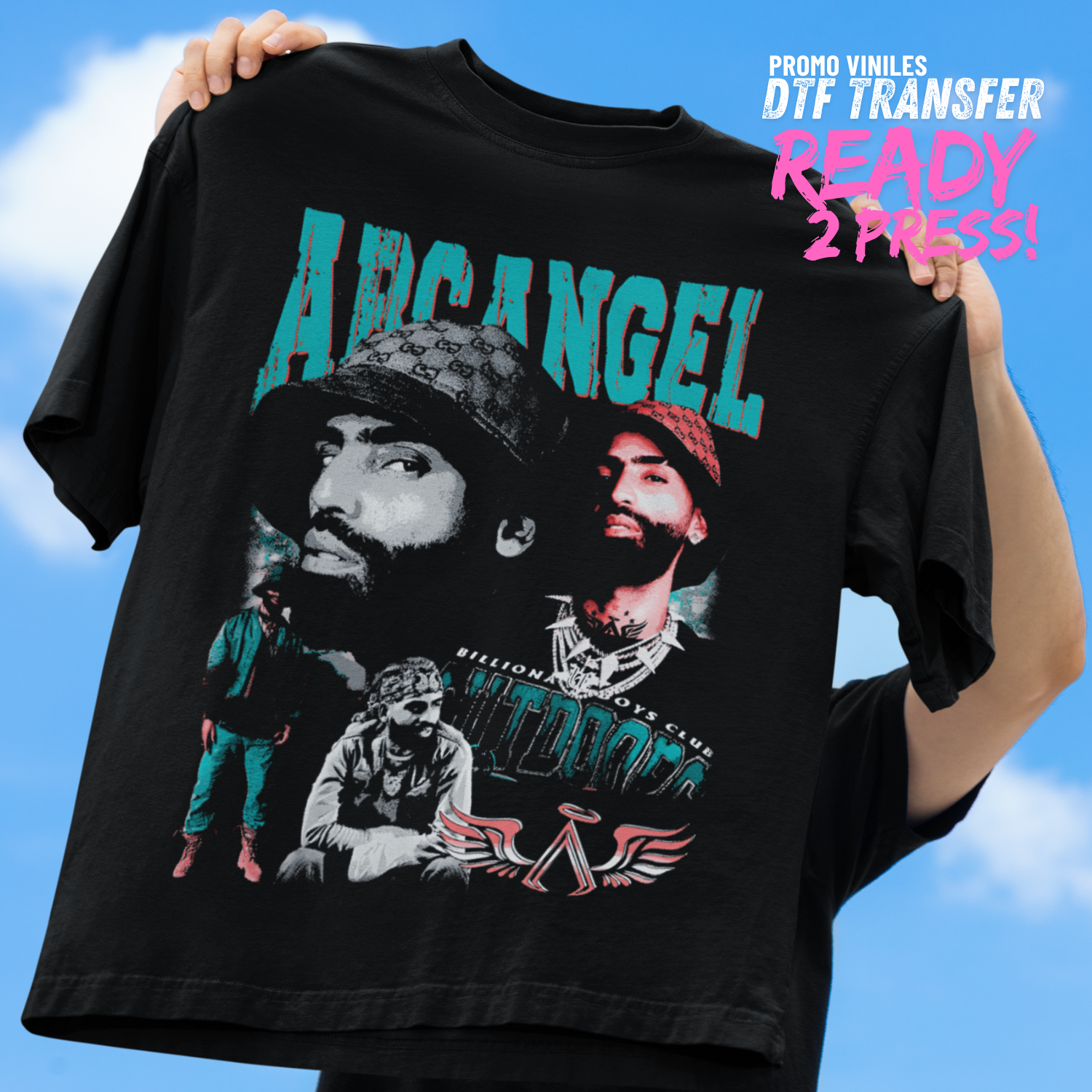 DTF Transfers | Arcangel | Halftones | 13x16"