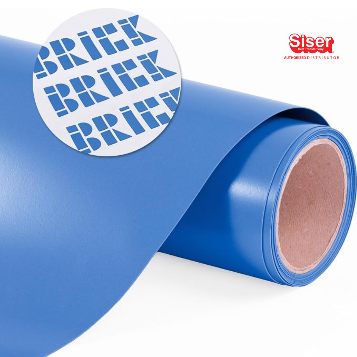 Siser Brick® 600 Vinil Textil Térmico | Royal Blue | Ancho 12"