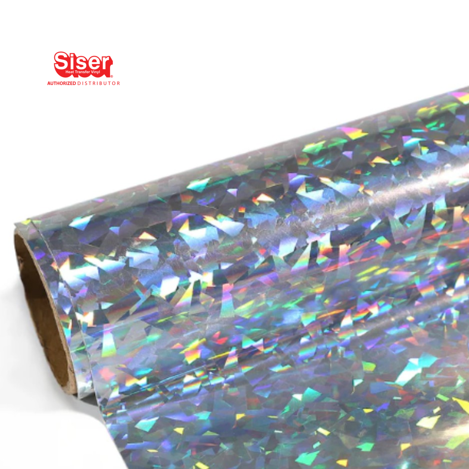 Siser Holographic® Crystal | Vinil Textil Térmico | Ancho 12"