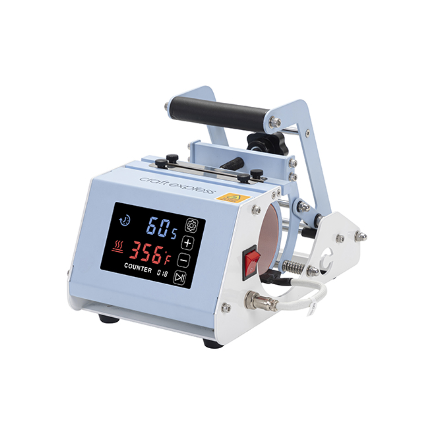 Prensa Térmica para Tazas - Craft Hobby Mug Press