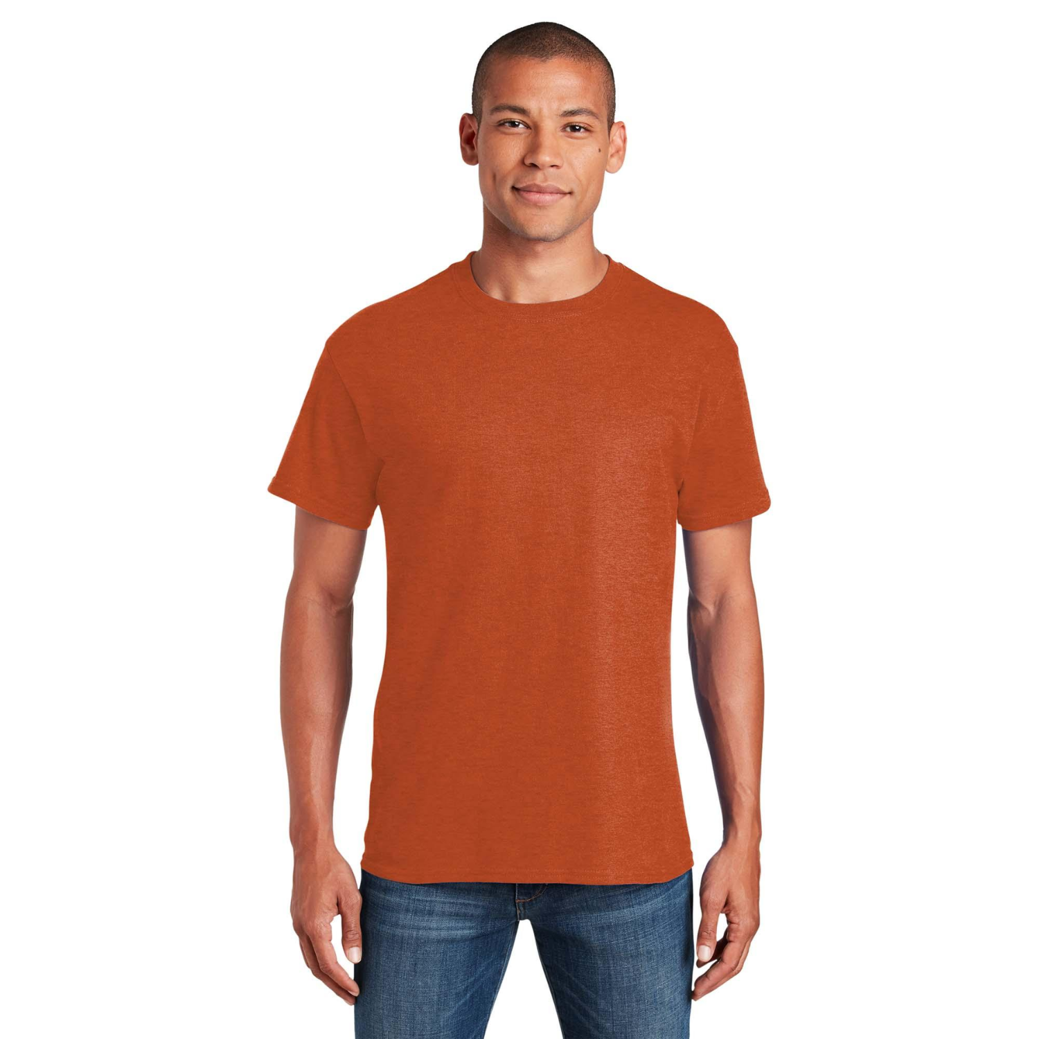 Gildan Heavy Cotton 5000 | Cuello Redondo | Antique Orange