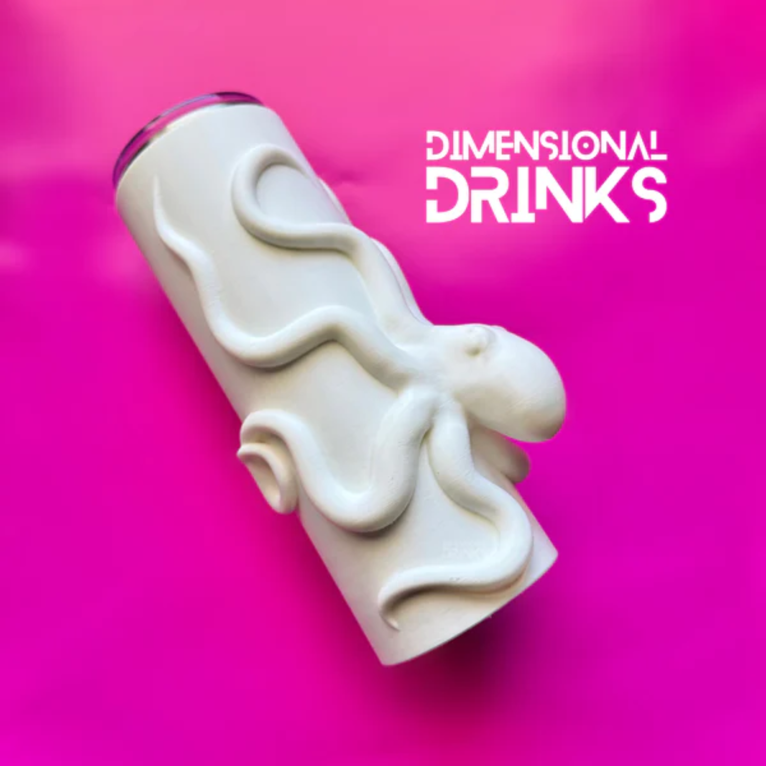 Dimensional Drinks | Bundle Sleeve Octopus + Skinny 20oz