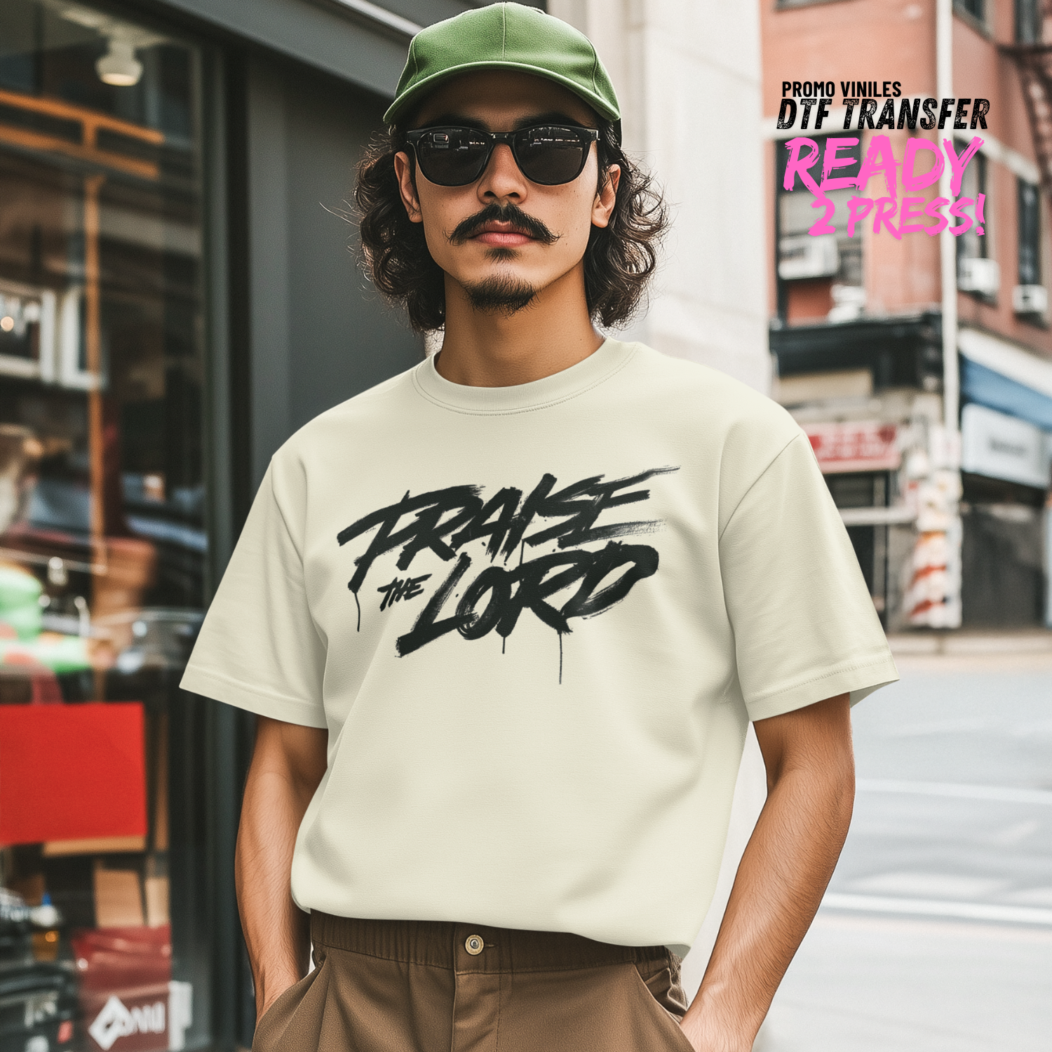 Promo Viniles Panamá - DTF Transfers | Praise the Lord - Promo Viniles Panamá
