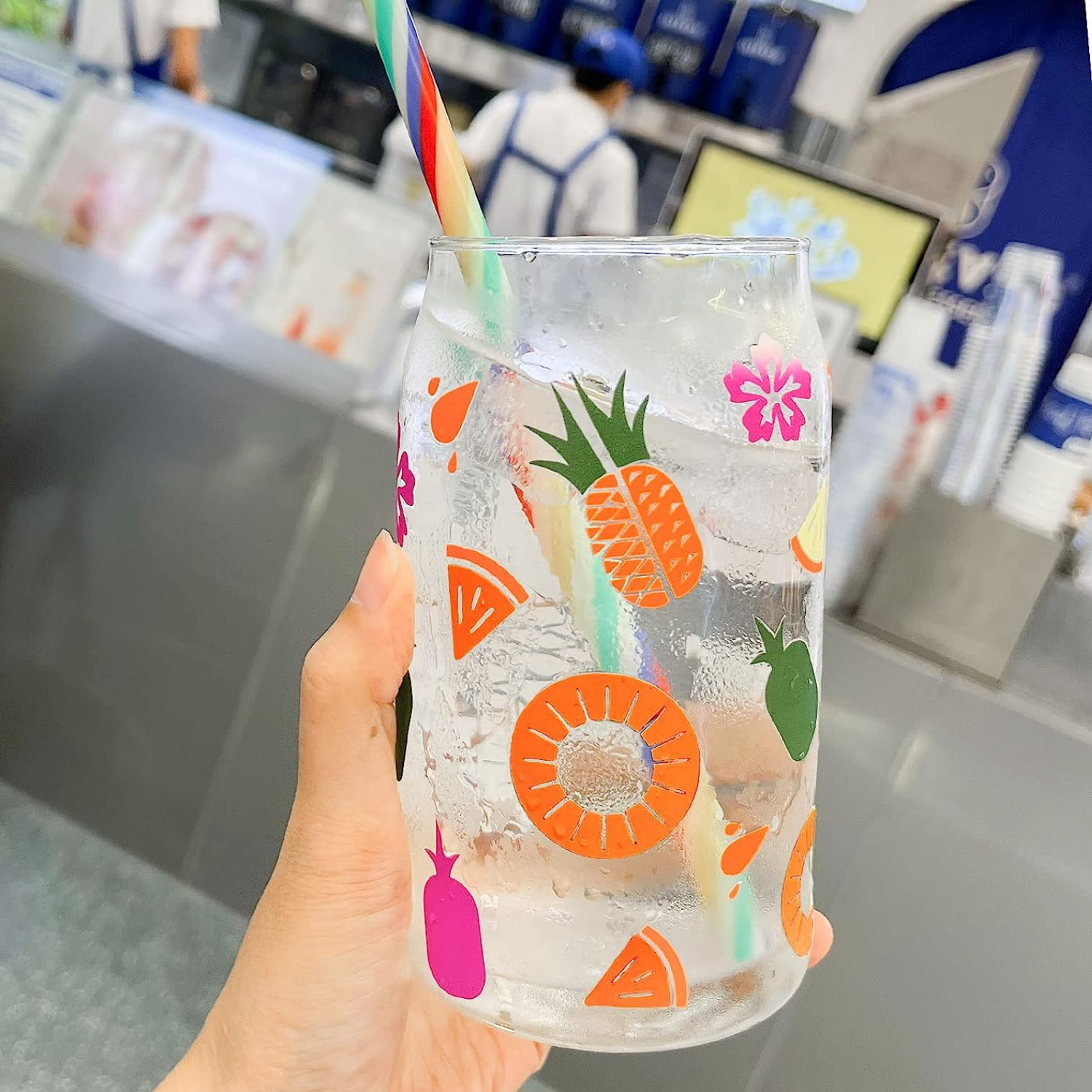 Vinil Adhesivo | Permanente | White to Orange | Frío