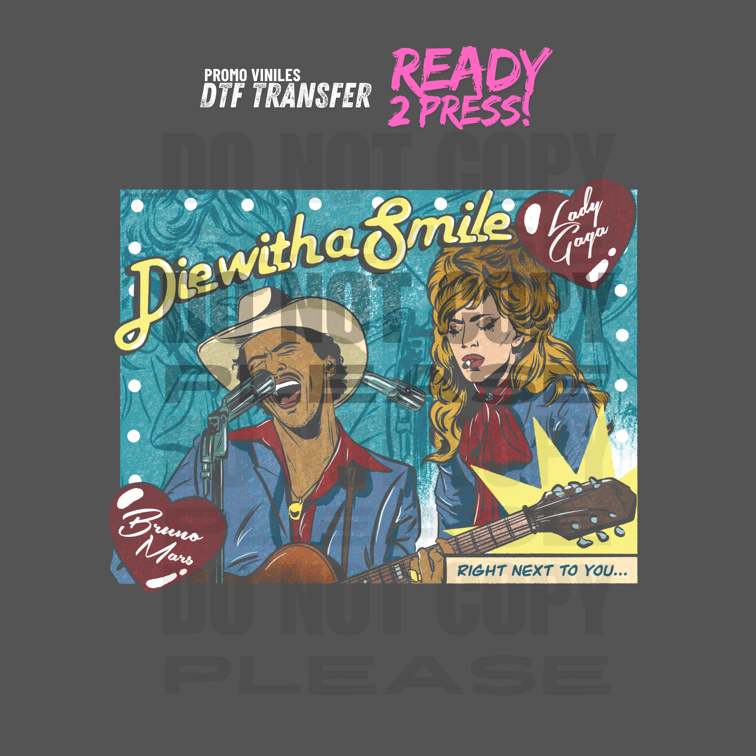 DTF Transfers | With a Smile