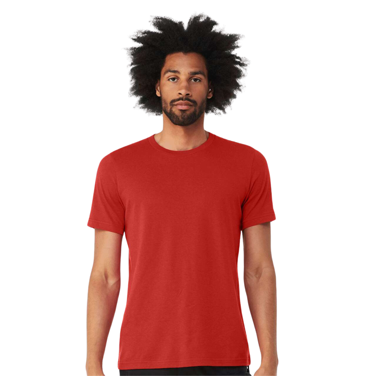 Bella Canvas 3001CVC | Solid Red Blend | UNISEX