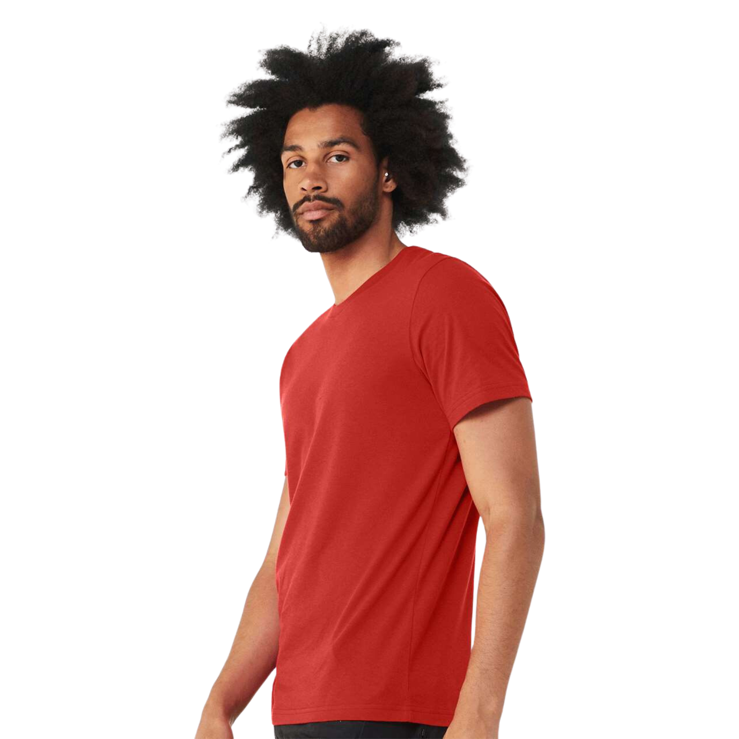 Bella Canvas 3001CVC | Solid Red Blend | UNISEX