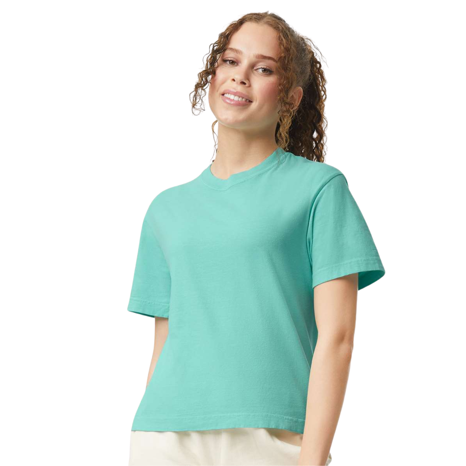 Comfort Colors 3023CL Heavyweight Boxy Tee | Chalky Mint | 6.1 oz